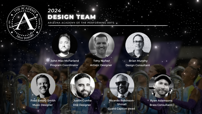 Introducing The 2024 Design Team Arizona Academy Of The Performing Arts   Design Staff Announcement Blog Banner 711x400 